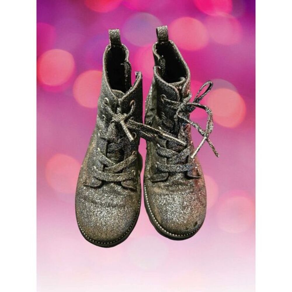 Cynthia Rowley Girl's Sparkly Boots Size 12